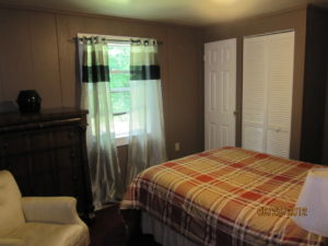 The front bedroom